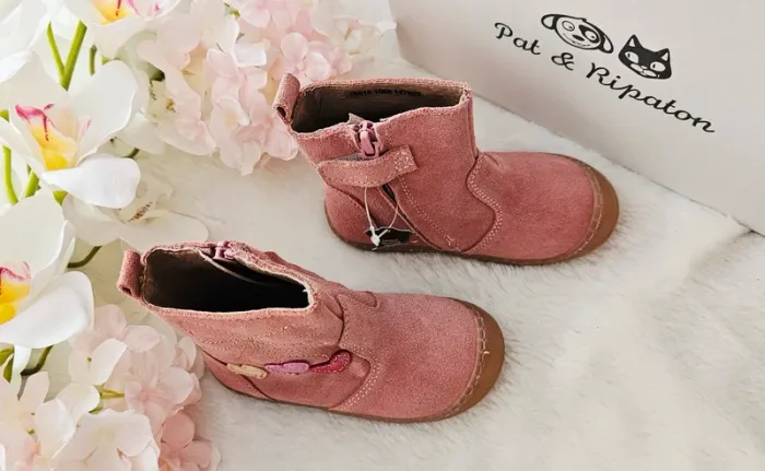 Bottes Bottines Cuir Zip Semelle Flexible Pat et Ripaton T22 - photo numéro 3