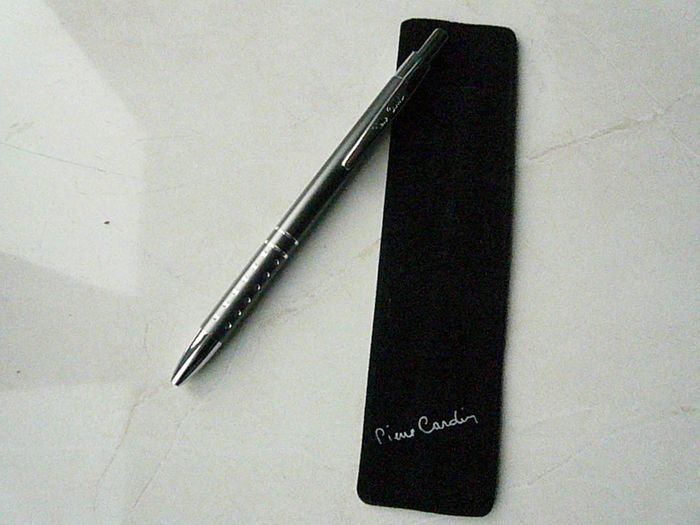 Stylo argenté Pierre Cardin