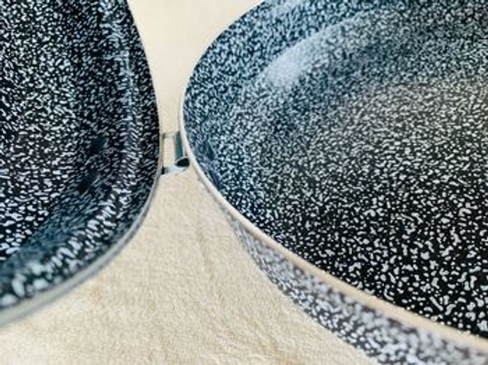 Poêle double à omelette ou tortilla - photo numéro 2