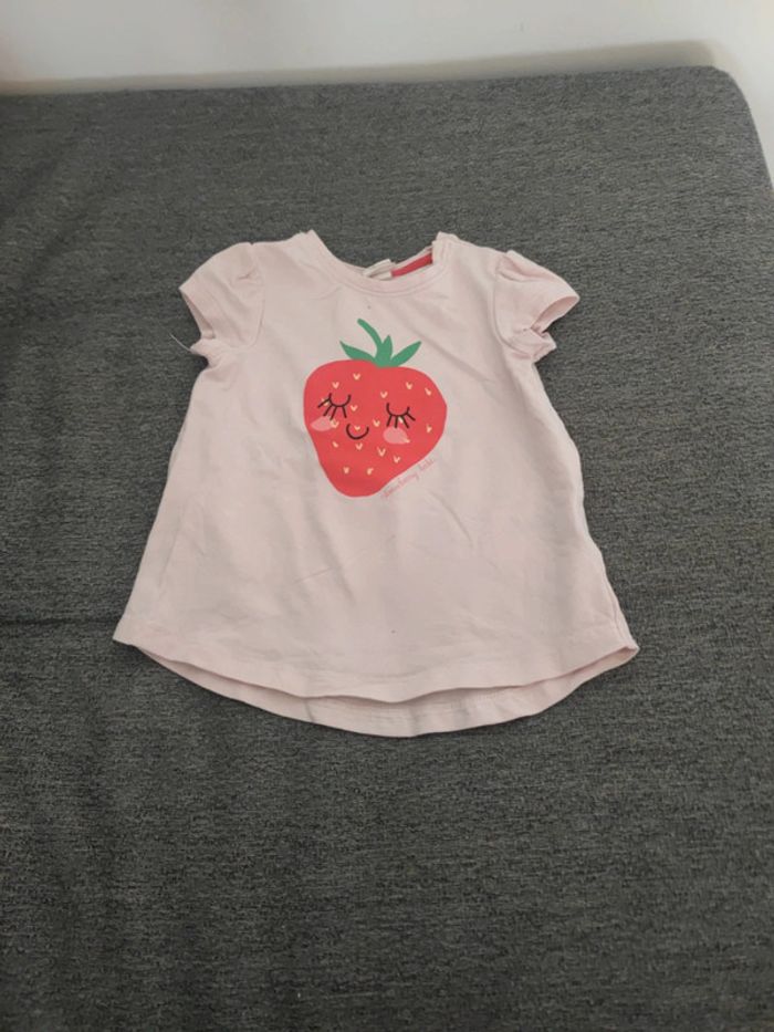 Tee shirt fraise