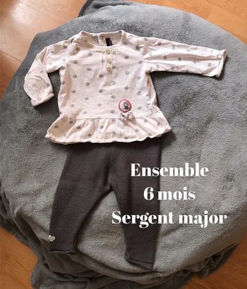 Ensemble 6 mois sergent major