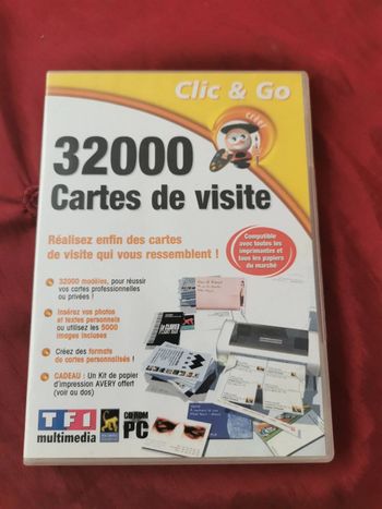 Cd-Rom. 32000 Cartes de visite.