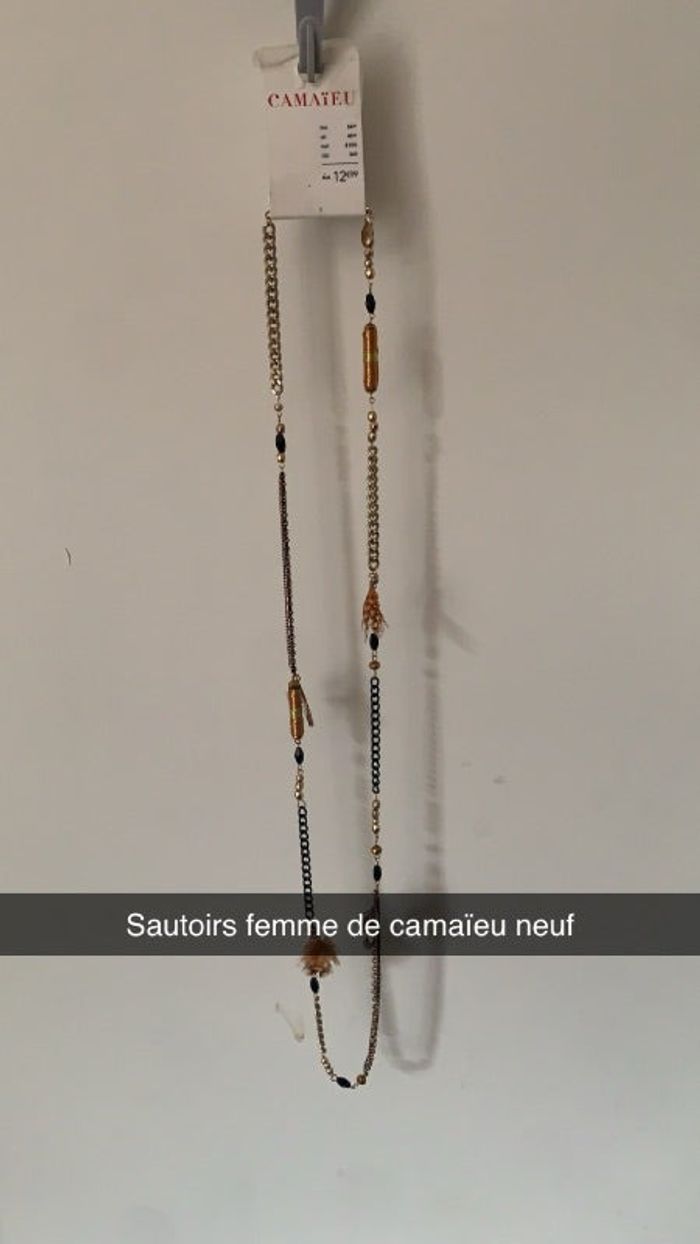 Collier femme neuf