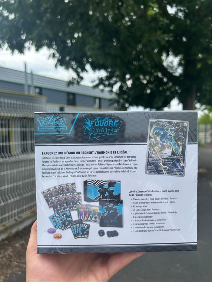 🔲 ETB Pokémon EV 10.5 Noir – Neuf & Scellé - photo numéro 2