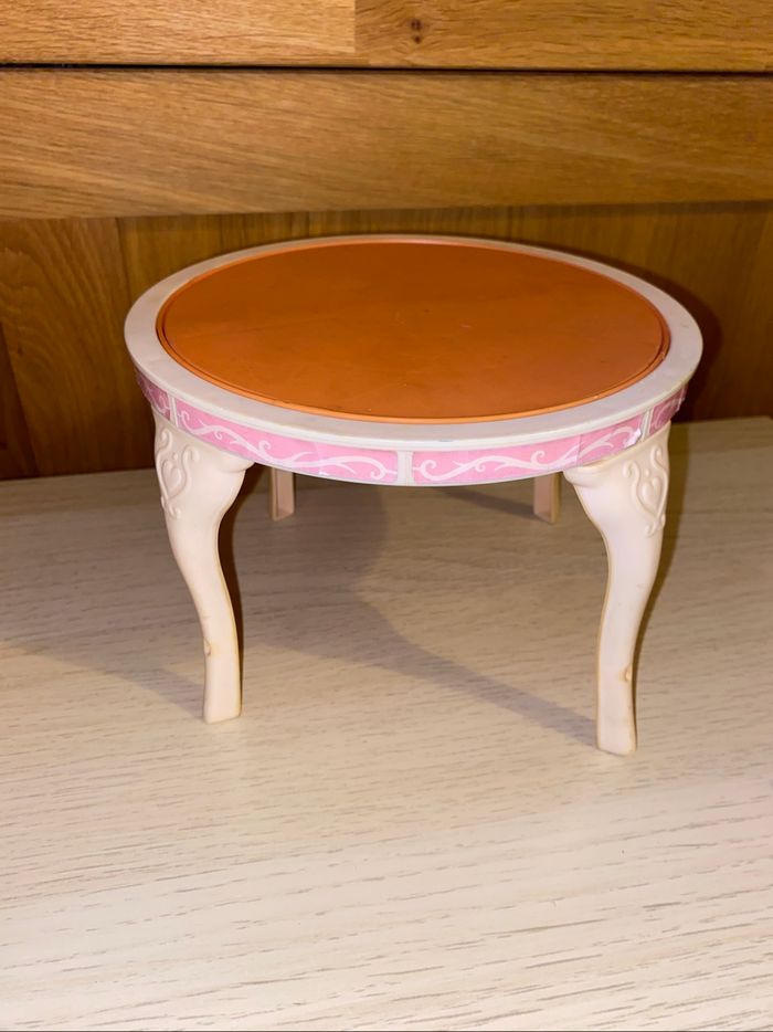 Barbie Mattel poupée 1984 salle manger luxe fashion dining room set vaisselle mobilier - photo numéro 7