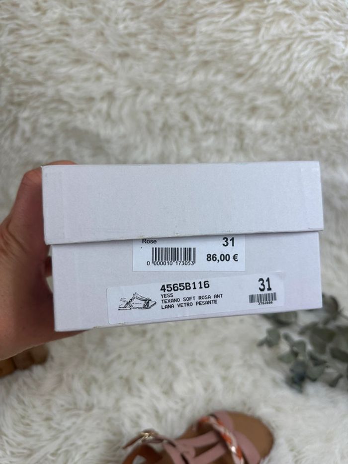 Paire de sandales rose Babybotte taille 31 - photo numéro 7