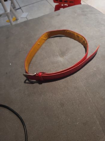 Ceinture rouge
