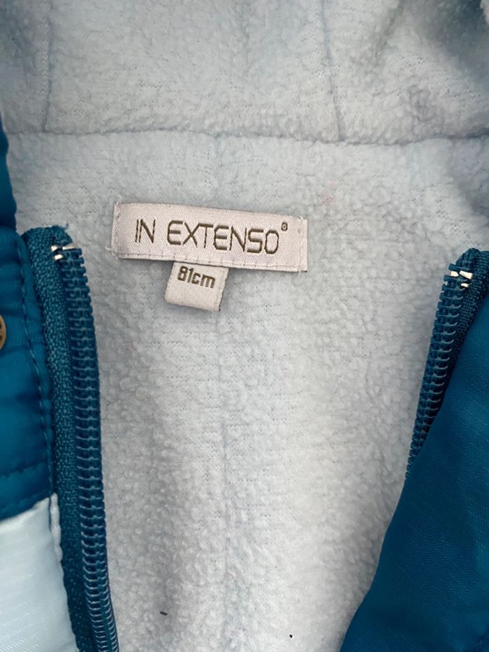 Combinaison de ski avec gants et protections pieds amovibles - In extenso - 18 mois - TBE - photo numéro 2