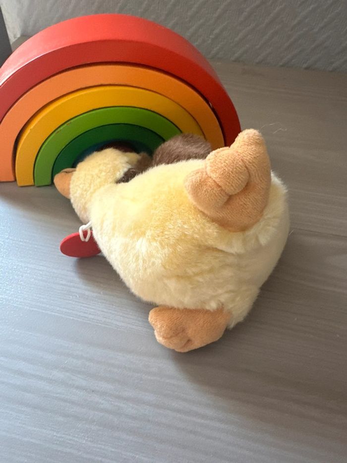 Doudou peluche bébé canard Caneton - photo numéro 3