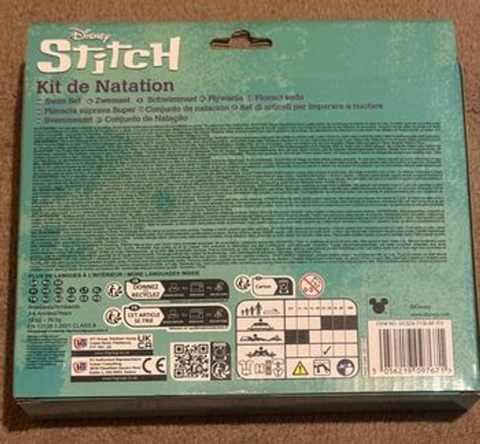 Kit de natation  Stitch : bouée, brassard et ballon gonflable - photo numéro 3
