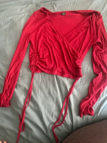 Crop top manches longues L