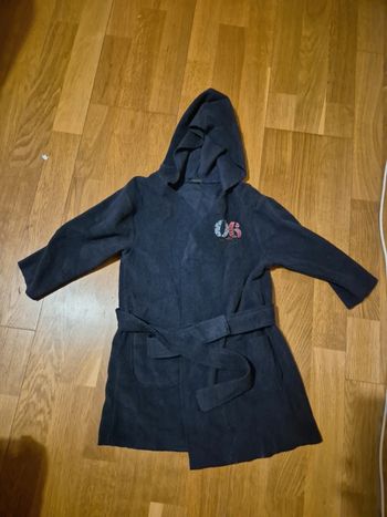 Robe de chambre polaire marine taille 4 ans