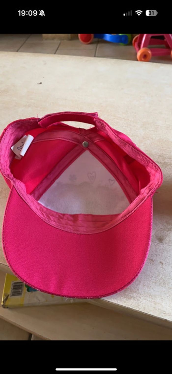 Casquette rose violetta - photo numéro 2