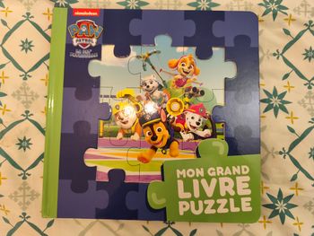 Livre puzzle Pat patrouille
