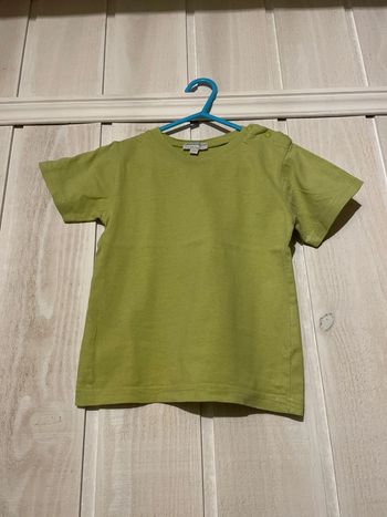 T-shirt MC vert anis - Kimbaloo - 36mois