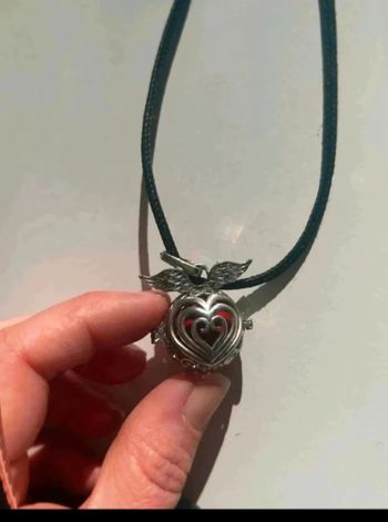 Collier bola de grossesse avec bille aile d ange