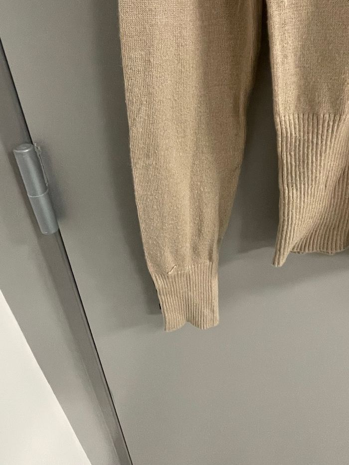 Pull hiver beige - photo numéro 2