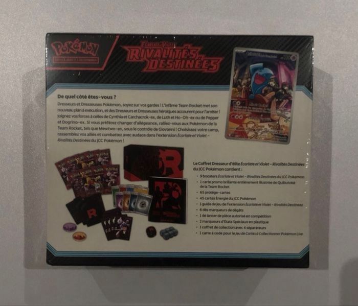 Coffret Dresseur Etb Rivalités et Destinées EV10 - photo numéro 2