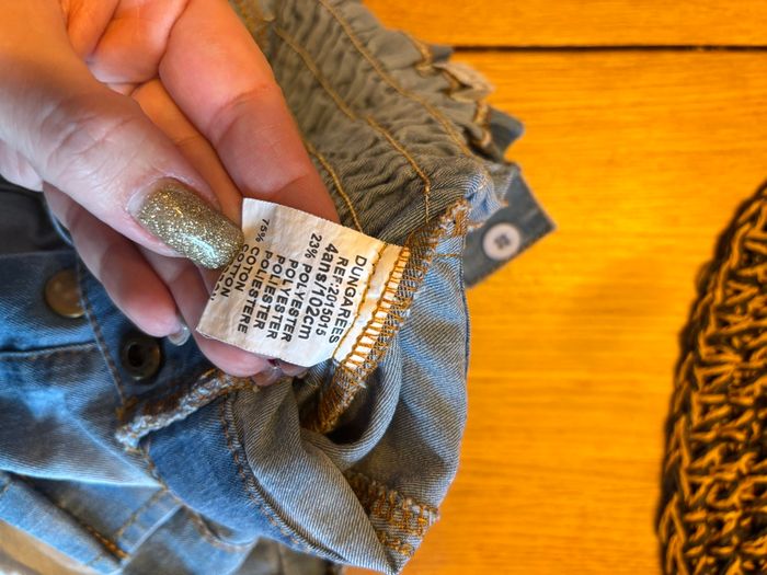 Salopette en jean - photo numéro 3