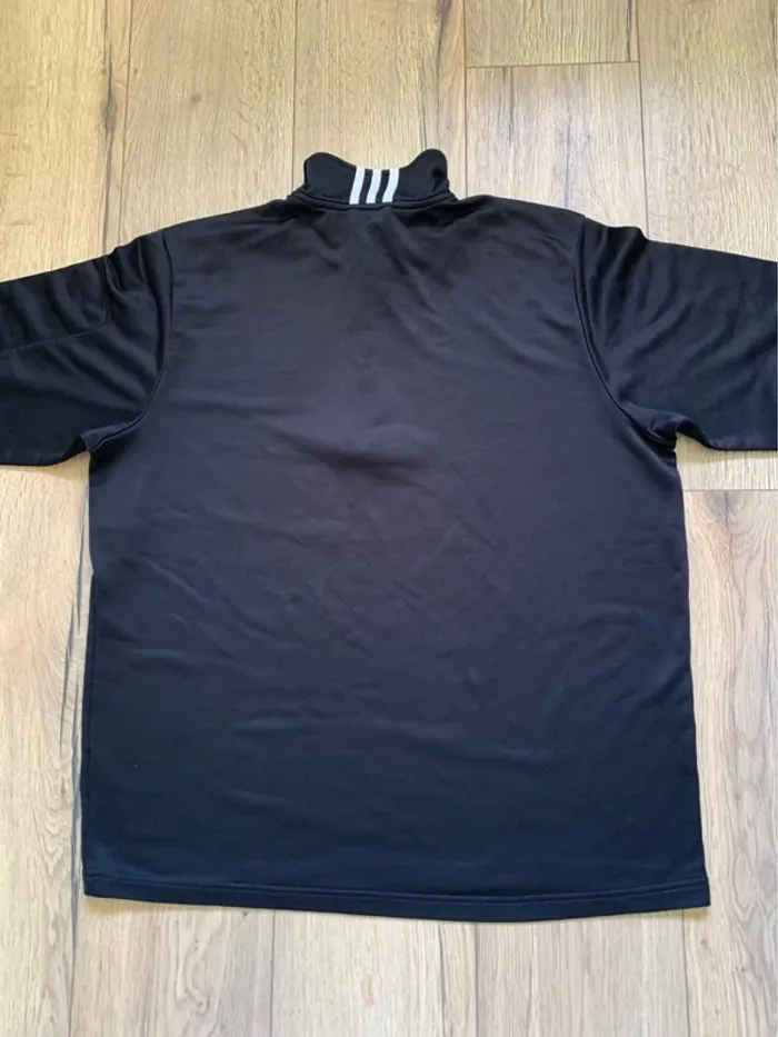 Haut manches longues Adidas Noir zip 1/4 Taille XL - photo numéro 6