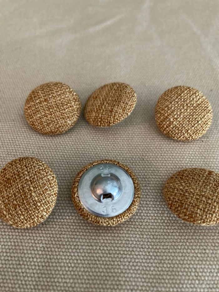 Boutons tissu - photo numéro 3
