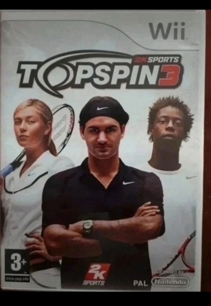 Jeu Wii Topspin 3