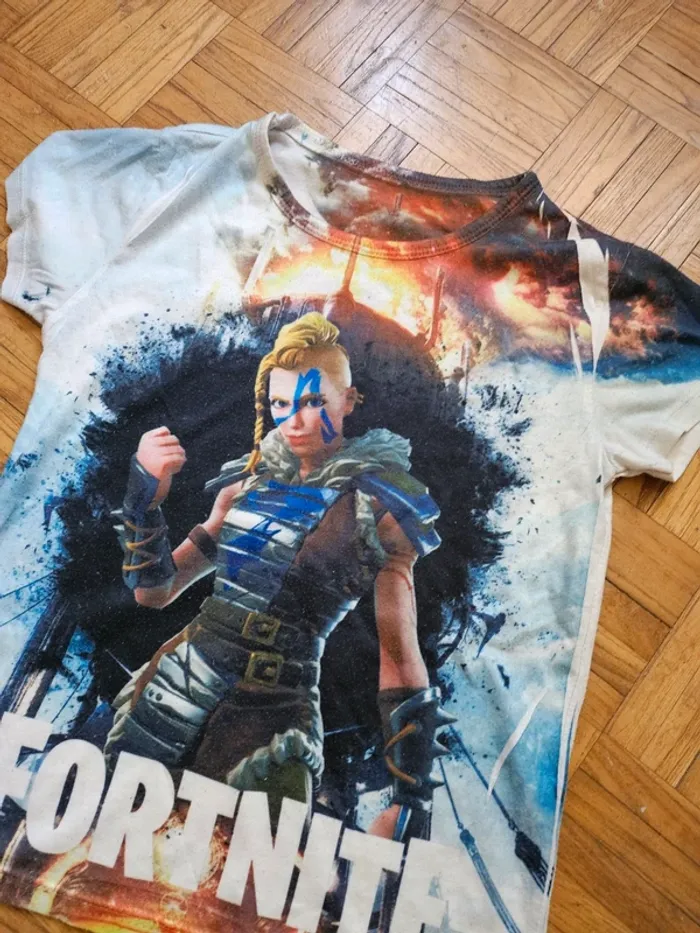 🦋 T-shirt fortnite enfant 🦋 - photo numéro 3