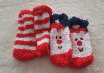 Lot de 2 Chaussons chaussettes 2/ 3 ans