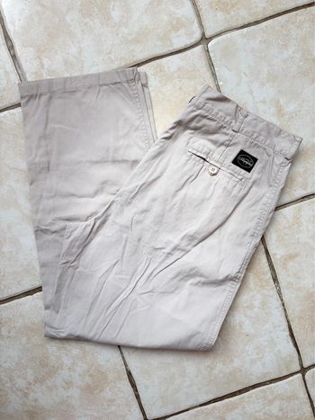 Pantalon Le Chameau - 100% coton - beige clair - taille 46 - neuf jamais porté