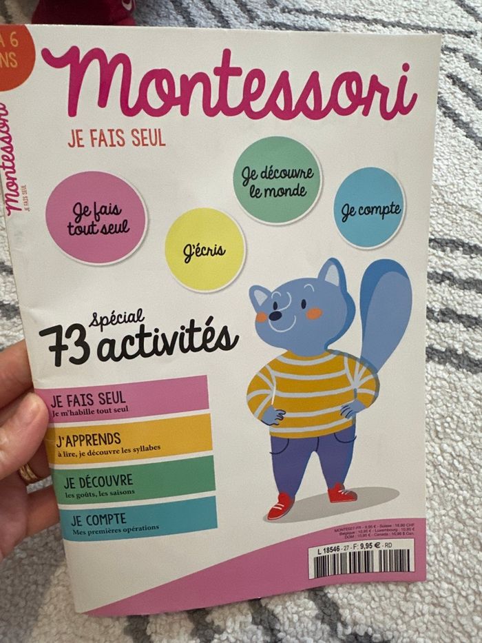 Cahier d’activité montessori - photo numéro 1