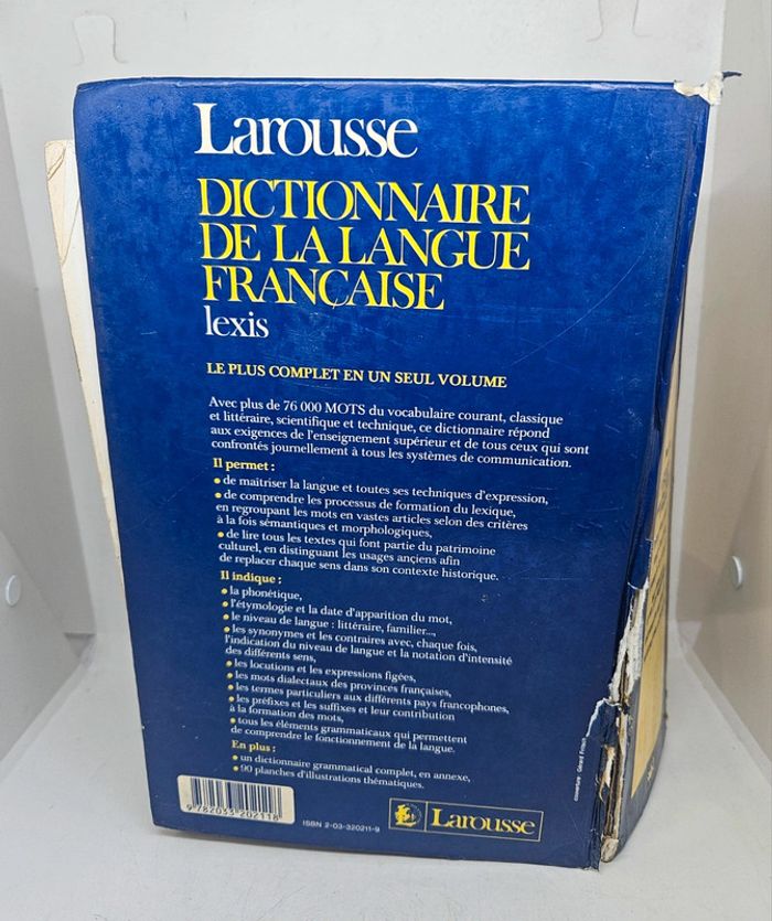 Dictionnaire de la langue Française.
Lexis.
Larousse.
En l'état. - photo numéro 4
