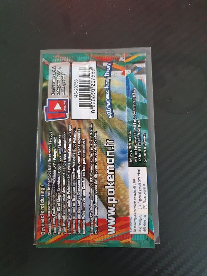 Booster pokemon xy poing furieux brutalibré - photo numéro 2