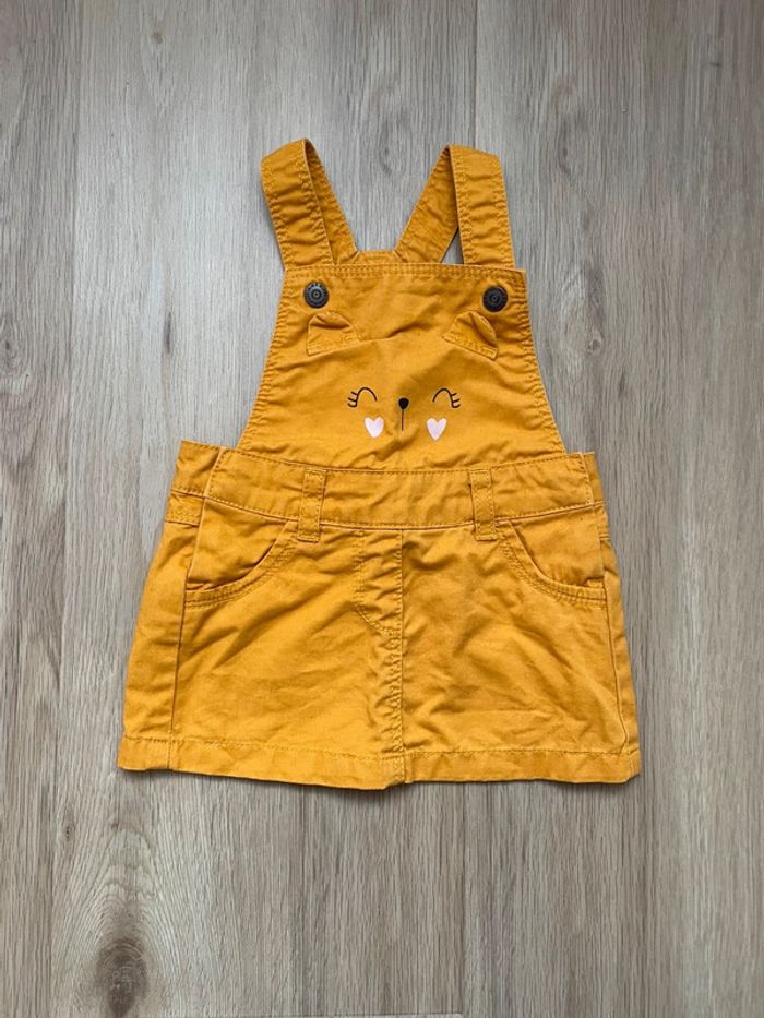 Robe Kiabi jaune moutarde 3 mois