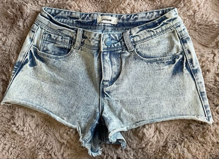 Short Jean Primark Jean Bleu délavé Fille Taille 32 Primark
