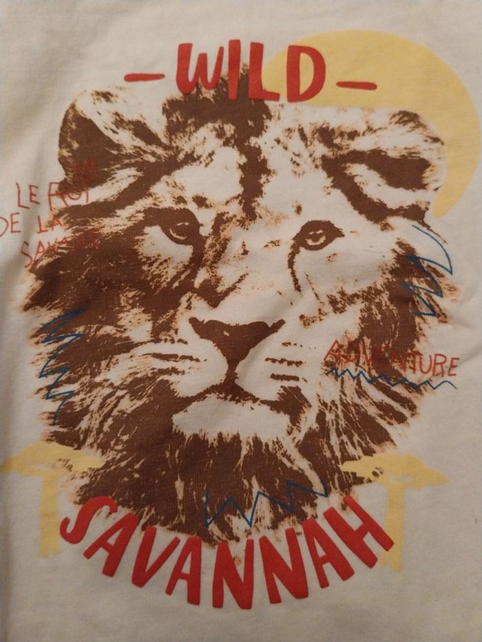 T-shirt lion Sergent major (3A) - photo numéro 2