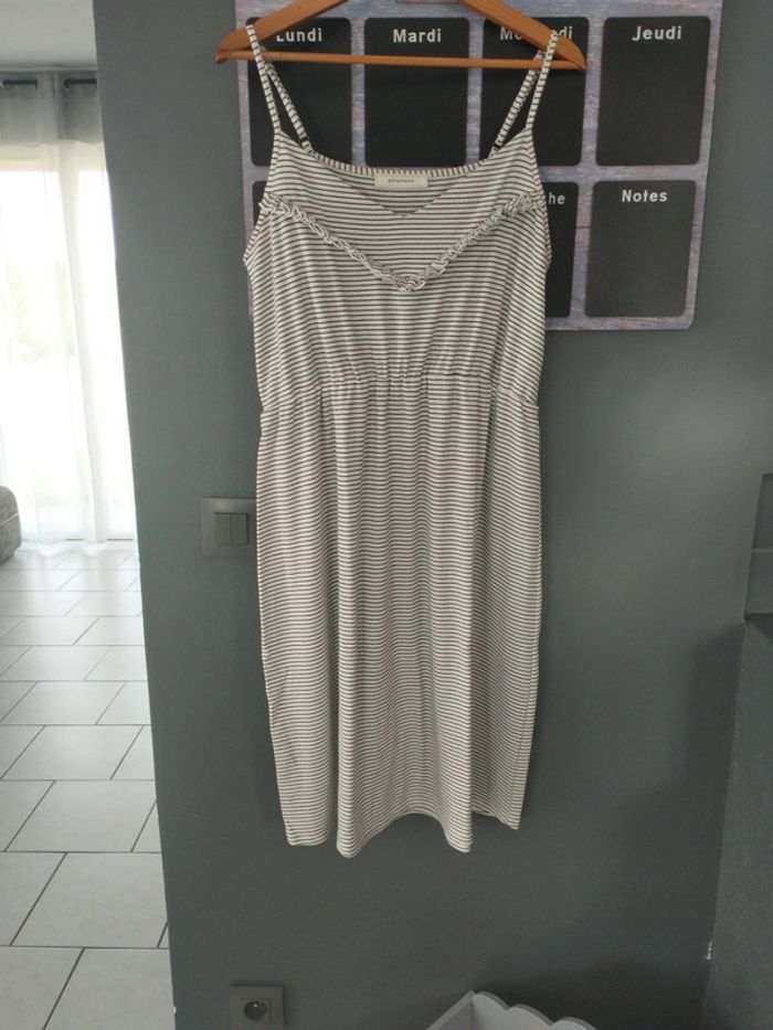 Robe rayée