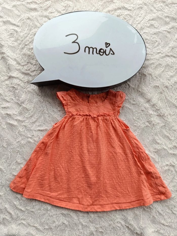 Robe été Fille 3 mois Mini Tao 100% coton