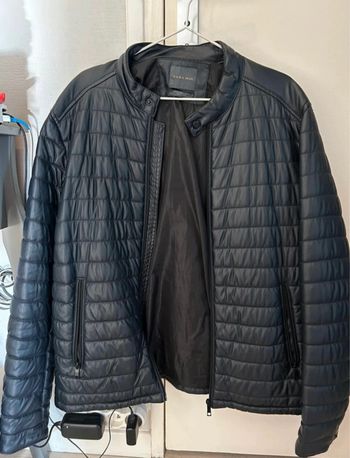 Doudoune veste homme marine Xl zara