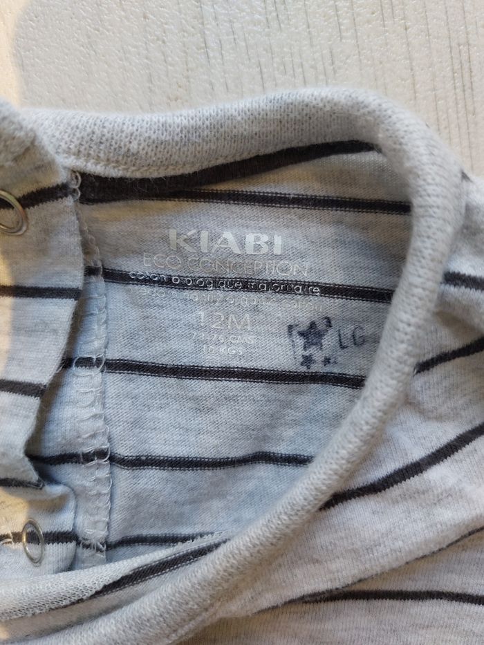 Lot 3 t-shirts manches longues 12m - photo numéro 4