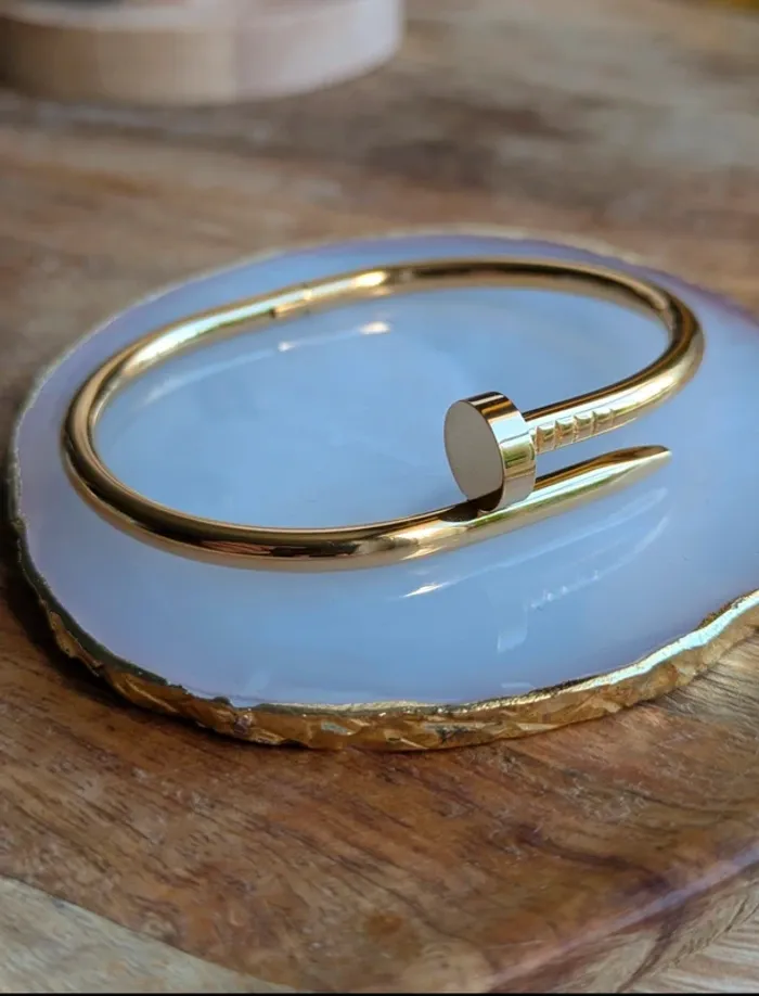 Bracelet tendance doré - photo numéro 2