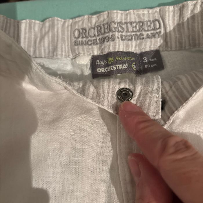 Vends pantalon de marque orchestra taille 3 ans très bon état - photo numéro 3