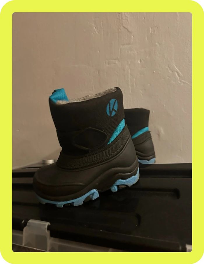 Après ski enfant bébé, baby shoes, taille 18/19, enfant, neige, sport d'hiver, Botte - photo numéro 3