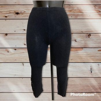 Legging court avec dentelle taille 36/S