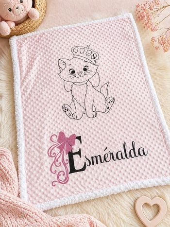 Couvertures personnalisées  Marie aristochat 