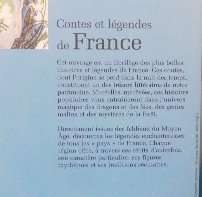CONTES ET LEGENDES DE FRANCE et CONTES ET LEGENDES DE BRETAGNE - photo numéro 2