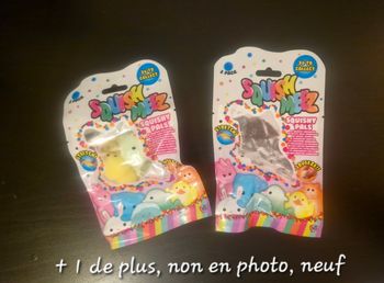 Lot de 3 sachets de Squish Meez NEUFS