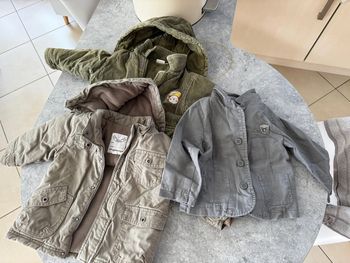 Lot de 3 manteaux/veste