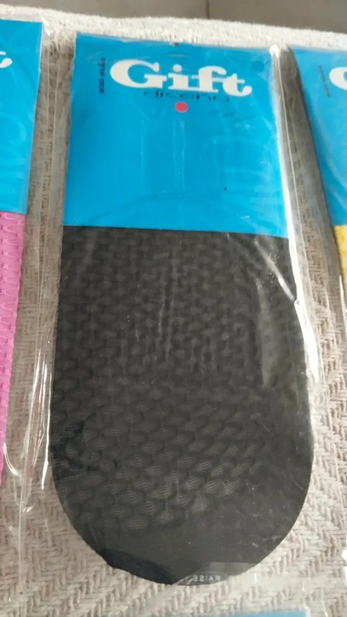 Lot de 6 paires de mi bas divers coloris femme taille unique - photo numéro 3