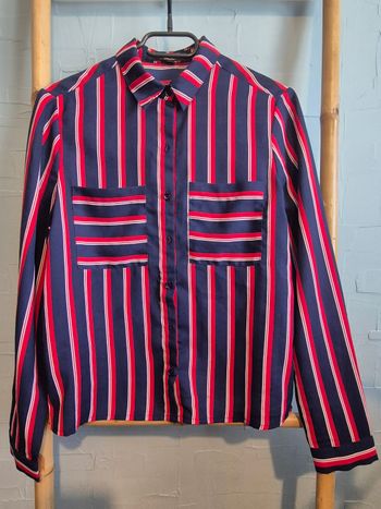 Chemisier léger rayé