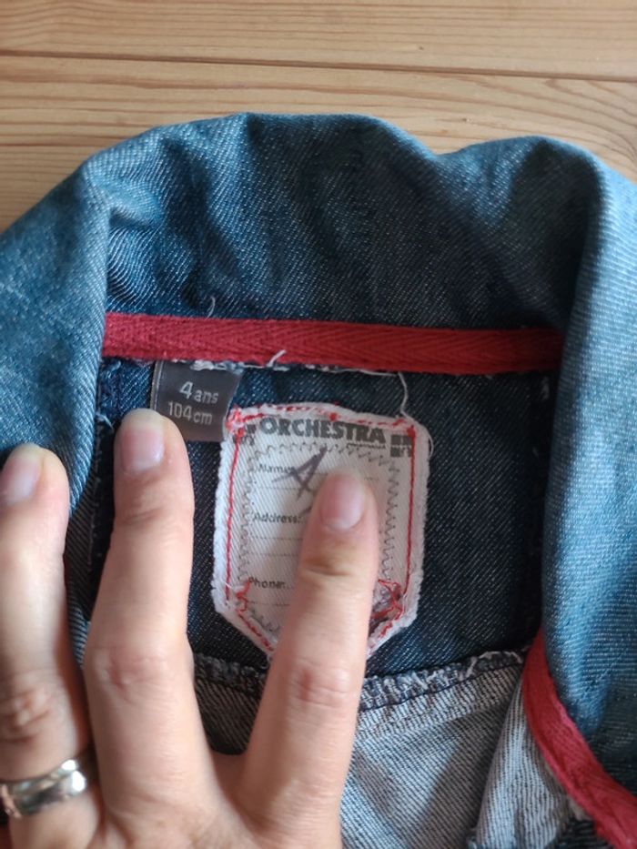Veste en jean garçon - photo numéro 2